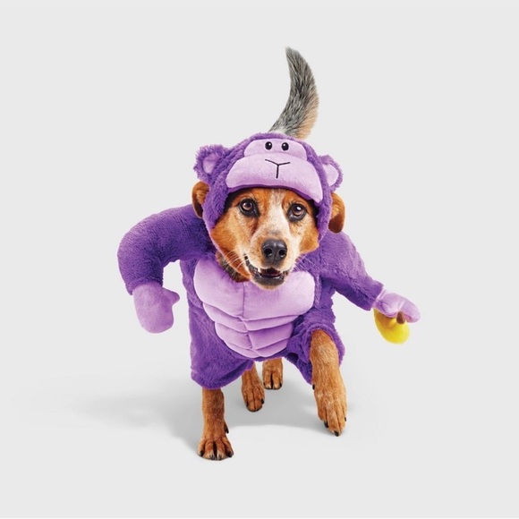 Target Other - NWT target Purple gorilla Dog Costume size L